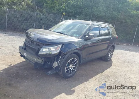 2019 Ford Explorer Sport из США, поврежденный, VIN 1FM5K8GT4KGB00820